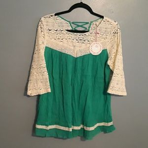 Peasant inspired top